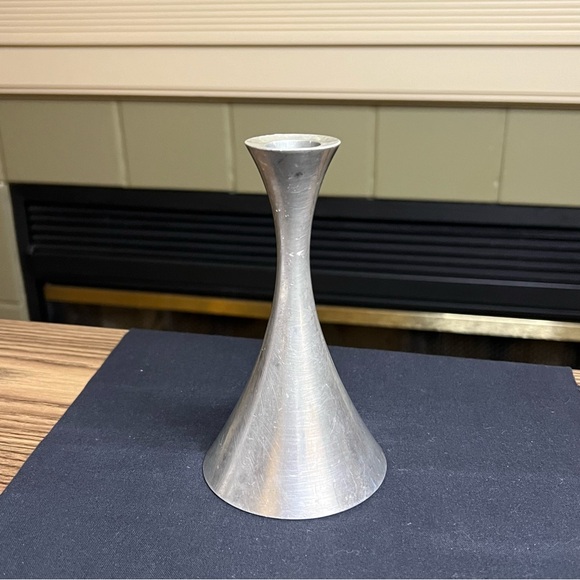 Vtg Just Anderson Pewter Candleholder - Picture 12 of 14